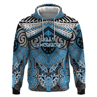 Aotearoa Iwi Ngati Kahungunu Personalised Hoodie Maori Kowhaiwhai Pattern