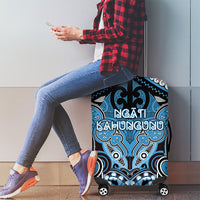 Aotearoa Iwi Ngati Kahungunu Luggage Cover Maori Kowhaiwhai Pattern