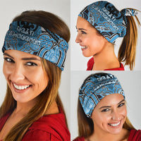 Aotearoa Iwi Ngati Kahungunu Neck Gaiter Maori Kowhaiwhai Pattern