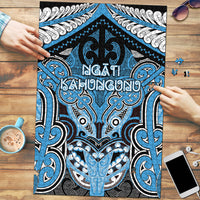 Aotearoa Iwi Ngati Kahungunu Puzzle Maori Kowhaiwhai Pattern
