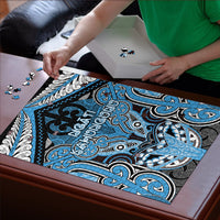 Aotearoa Iwi Ngati Kahungunu Puzzle Maori Kowhaiwhai Pattern