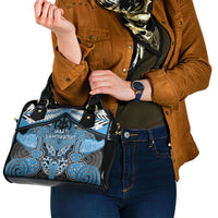 Aotearoa Iwi Ngati Kahungunu Shoulder Handbag Maori Kowhaiwhai Pattern