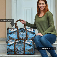 Aotearoa Iwi Ngati Kahungunu Travel Bag Maori Kowhaiwhai Pattern