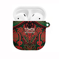 Aotearoa Iwi Tuhoe AirPods Case Maori Kowhaiwhai Pattern