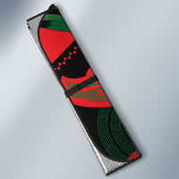 Aotearoa Iwi Tuhoe Auto Sun Shade Maori Kowhaiwhai Pattern