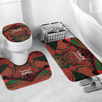Aotearoa Iwi Tuhoe Bathroom Set Maori Kowhaiwhai Pattern