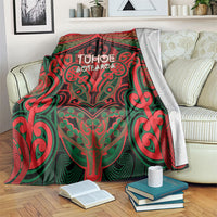 Aotearoa Iwi Tuhoe Blanket Maori Kowhaiwhai Pattern