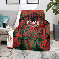 Aotearoa Iwi Tuhoe Blanket Maori Kowhaiwhai Pattern