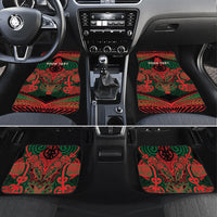 Aotearoa Iwi Tuhoe Personalised Car Mats Maori Kowhaiwhai Pattern