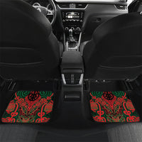 Aotearoa Iwi Tuhoe Personalised Car Mats Maori Kowhaiwhai Pattern