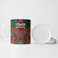 Aotearoa Iwi Tuhoe Personalised Ceramic Mug Maori Kowhaiwhai Pattern