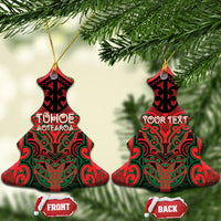 Aotearoa Iwi Tuhoe Personalised Ceramic Ornament Maori Kowhaiwhai Pattern