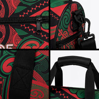 Aotearoa Iwi Tuhoe Duffle Bag Maori Kowhaiwhai Pattern