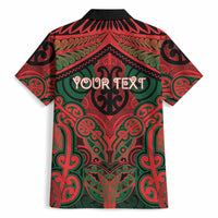 Aotearoa Iwi Tuhoe Personalised Hawaiian Shirt Maori Kowhaiwhai Pattern