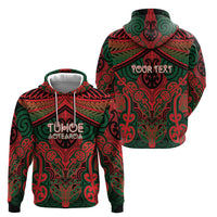 Aotearoa Iwi Tuhoe Personalised Hoodie Maori Kowhaiwhai Pattern