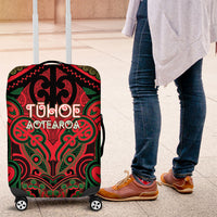 Aotearoa Iwi Tuhoe Luggage Cover Maori Kowhaiwhai Pattern