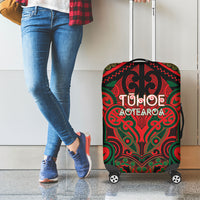 Aotearoa Iwi Tuhoe Luggage Cover Maori Kowhaiwhai Pattern