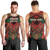 Aotearoa Iwi Tuhoe Personalised Men Tank Top Maori Kowhaiwhai Pattern