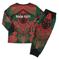 Aotearoa Iwi Tuhoe Personalised Christmas Pajama Set Maori Kowhaiwhai Pattern