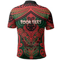 Aotearoa Iwi Tuhoe Personalised Polo Shirt Maori Kowhaiwhai Pattern