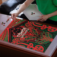 Aotearoa Iwi Tuhoe Puzzle Maori Kowhaiwhai Pattern