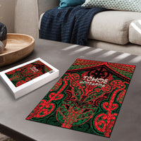 Aotearoa Iwi Tuhoe Puzzle Maori Kowhaiwhai Pattern