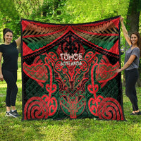 Aotearoa Iwi Tuhoe Quilt Maori Kowhaiwhai Pattern