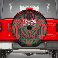 Aotearoa Iwi Tuhoe Spare Tire Cover Maori Kowhaiwhai Pattern