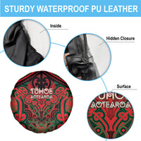 Aotearoa Iwi Tuhoe Spare Tire Cover Maori Kowhaiwhai Pattern
