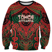 Aotearoa Iwi Tuhoe Personalised Sweatshirt Maori Kowhaiwhai Pattern