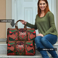 Aotearoa Iwi Tuhoe Travel Bag Maori Kowhaiwhai Pattern