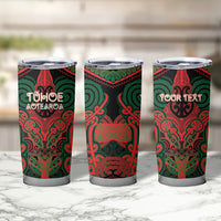 Aotearoa Iwi Tuhoe Personalised Tumbler Cup Maori Kowhaiwhai Pattern