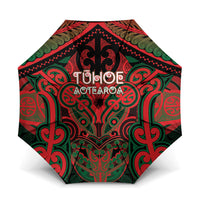 Aotearoa Iwi Tuhoe Umbrella Maori Kowhaiwhai Pattern