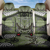 Aotearoa Iwi Whakatohea Back Car Seat Cover Maori Kowhaiwhai Pattern