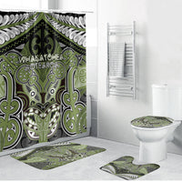 Aotearoa Iwi Whakatohea Bathroom Set Maori Kowhaiwhai Pattern