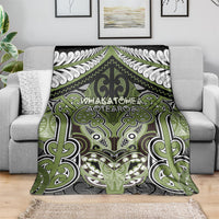 Aotearoa Iwi Whakatohea Blanket Maori Kowhaiwhai Pattern