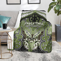 Aotearoa Iwi Whakatohea Blanket Maori Kowhaiwhai Pattern