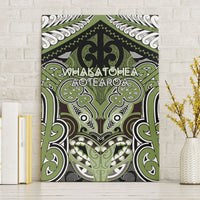 Aotearoa Iwi Whakatohea Canvas Wall Art Maori Kowhaiwhai Pattern