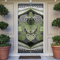 Aotearoa Iwi Whakatohea Personalised Door Cover Maori Kowhaiwhai Pattern