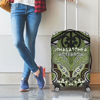 Aotearoa Iwi Whakatohea Luggage Cover Maori Kowhaiwhai Pattern