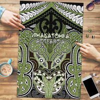 Aotearoa Iwi Whakatohea Puzzle Maori Kowhaiwhai Pattern