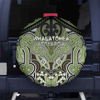 Aotearoa Iwi Whakatohea Spare Tire Cover Maori Kowhaiwhai Pattern
