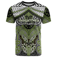 Aotearoa Iwi Whakatohea Personalised T Shirt Maori Kowhaiwhai Pattern
