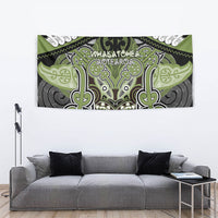 Aotearoa Iwi Whakatohea Tapestry Maori Kowhaiwhai Pattern