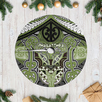 Aotearoa Iwi Whakatohea Tree Skirt Maori Kowhaiwhai Pattern