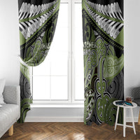 Aotearoa Iwi Whakatohea Window Curtain Maori Kowhaiwhai Pattern