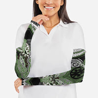 Aotearoa Iwi Ngati Awa Personalised Arm Sleeves Maori Kowhaiwhai Pattern