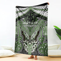 Aotearoa Iwi Ngati Awa Blanket Maori Kowhaiwhai Pattern