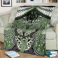 Aotearoa Iwi Ngati Awa Blanket Maori Kowhaiwhai Pattern