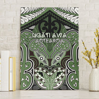 Aotearoa Iwi Ngati Awa Canvas Wall Art Maori Kowhaiwhai Pattern